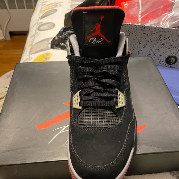 Size 14 Jordan 4 bred og all 2013 release - Picture 3 of 12